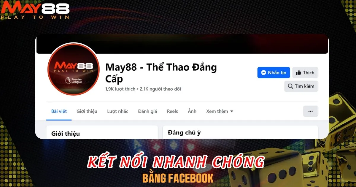 Gửi thắc mắc thông qua Facebook
