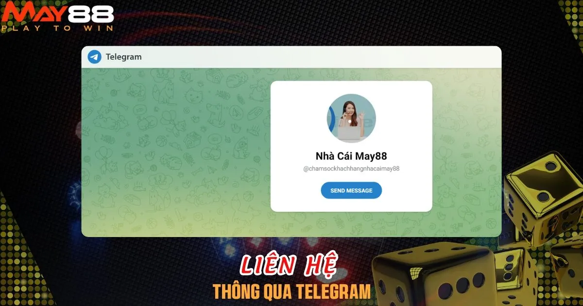 Liên hệ nhanh với nhà cái bằng Telegram